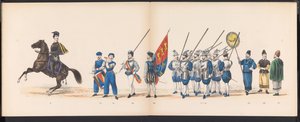 Mascherata degli studenti di Leida, 1870 (tavola 16)