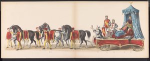 Mascherata degli studenti di Leida, 1870 (tavola 3) da Gerardus Johannes Bos