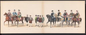 Mascherata degli studenti di Leida, 1870 (tavola 9) da Gerardus Johannes Bos