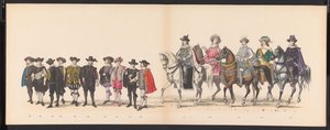 Mascherata degli studenti di Leida, 1875 (tavola 13) da Gerardus Johannes Bos