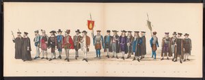 Mascherata degli studenti di Leida, 1875 (tavola 8) da Gerardus Johannes Bos