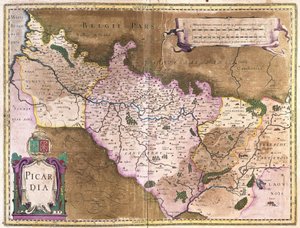 Belgio da Gerardus Mercator