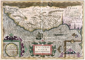 Guinea, Libia - Africa (incisione)