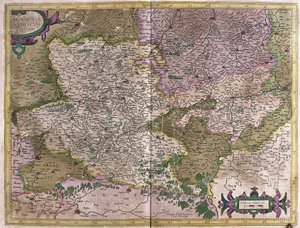 Hainaut, Namur, Belgio da Gerardus Mercator