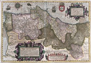 Portogallo (incisione) da Gerardus Mercator