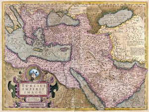 Turchia, Balcani, Africa nordorientale, Arabia e Medio Oriente (incisione)