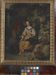 Vertumno e Pomona da Gerbrandt van den Eeckhout