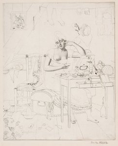 La biografia di una ragazza caduta. Nr. 3 da Gerhard Ludvig Lahde