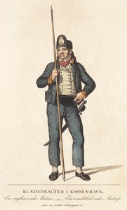 Un marinaio di guardia da Gerhard Ludvig Lahde