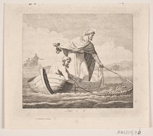 La pesca miracolosa di Pietro da Gerhard Ludvig Lahde
