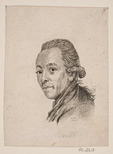 Ritratto del pittore A. Graff da Gerhard Ludvig Lahde