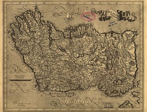 Irlandiae regnum. LOC 99446223 da Gerhard Mercator