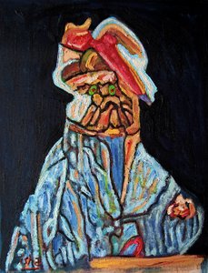 Sciamano cane dagli occhi d
