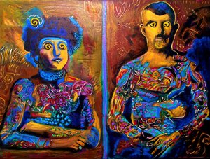 Viaggiatori del tempo tatuati, 2023 da Gerhardt Isringhaus