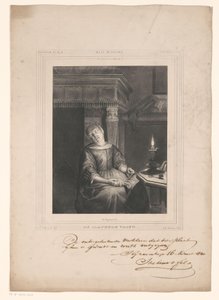 Donna dormiente da Gerhardus Fredericus Eilbracht