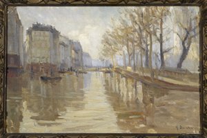 Le quai Montebello (inondazioni del 1910)