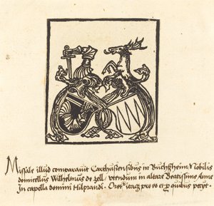Ex libris di Wilhelm von Zell