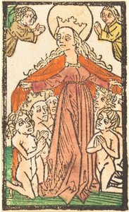Madonna come protettrice da German 15th Century