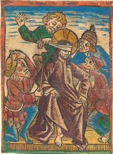 Derisione di Cristo da German 15th Century