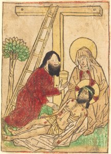 Pietà con San Giovanni da German 15th Century