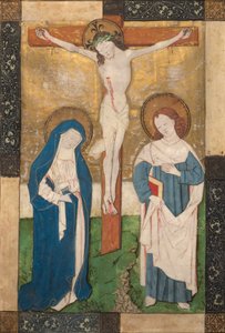 La crocifissione da German 15th Century