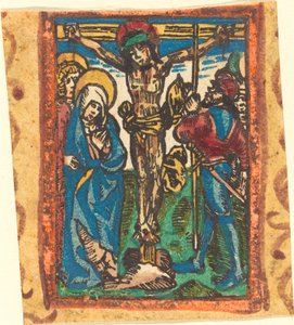 La Crocifissione da German 15th Century