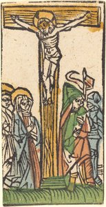 La crocifissione da German 15th Century