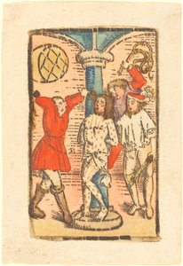 La flagellazione da German 15th Century