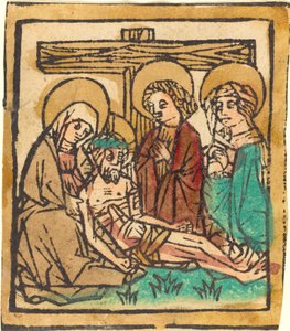 Il compianto da German 15th Century