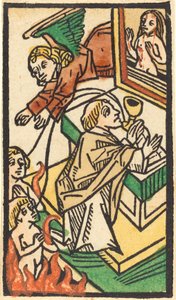 La messa di San Gregorio da German 15th Century
