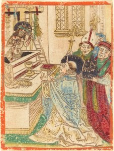 La Messa di San Gregorio da German 15th Century