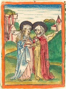 La Visitazione da German 15th Century