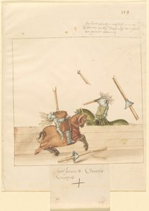 Giostra della pace italiana da German 16th Century