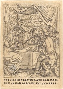 Liblich singen wir avs der Mass den Tenor discant Alt und Bass da German 16th Century