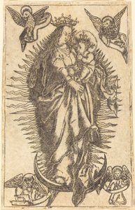 Madonna col Bambino da German 16th Century