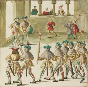 Mascherata da German 16th Century