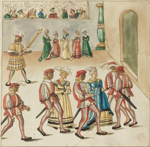 Mascherata da German 16th Century