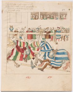 Giostra di Guerra con Scudi Fissi da German 16th Century