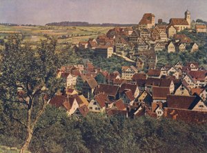 Altensteig, Foresta Nera, Germania (foto a colori) da German Photographer