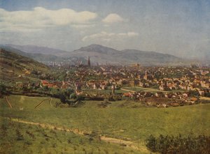 Friburgo in Brisgovia, Foresta Nera, Germania (foto a colori) da German Photographer