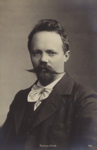 Ritratto di Engelbert Humperdinck (foto b/n) da German Photographer