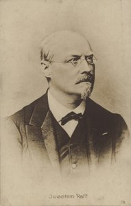 Ritratto di Joachim Raff (foto b/n) da German Photographer