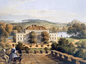 Una residenza reale prussiana, c.1852-63 da German School