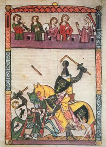 Un torneo, dal manoscritto 