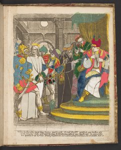 Una pagina da Una serie di incisioni di soggetti dalla Vita di Gesù Cristo, c. 1725 da German School