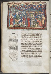 Add. 22413, f.71 Scena di raccolto, da un 