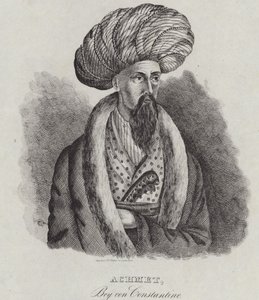 Ahmad Bey di Costantino, 1839 da German School