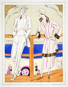 Ammeer, abiti di Gerard Bresser, da Styl, pub.1922 da German School