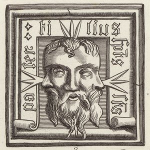Amuleto. Illustrazione per Bilder-Atlas da German School