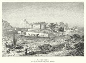 Tempio greco antico di Atena Apaturia sull